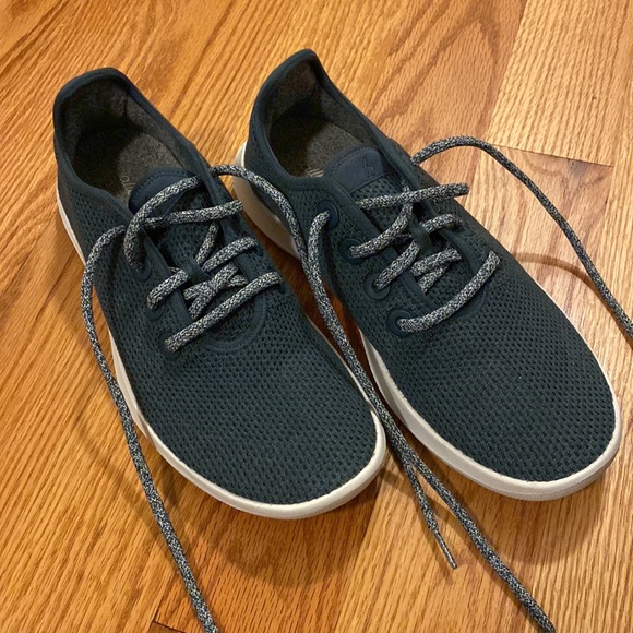 Allbirds Tree Runner Shoes. Blue-gray EUC - Picture 10 of 10